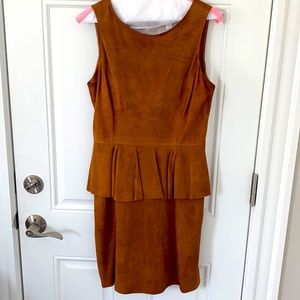 Vakko suede dress - size 4